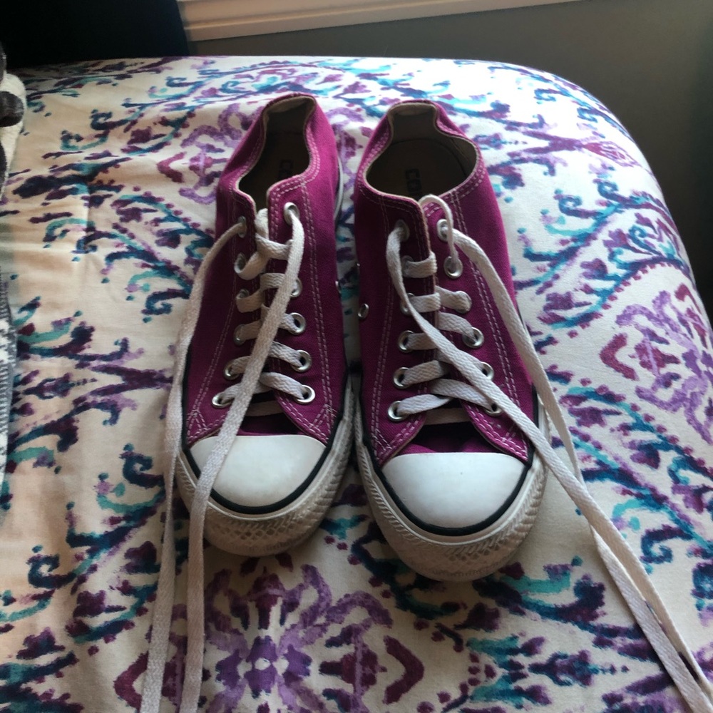 Pink Converse Sneakers Size 7